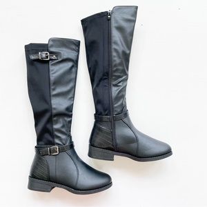 SuperJack Black Tall Boots 2297 B9